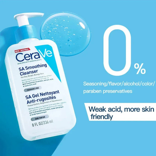 CeraVe -SA Smoothing Cleanser-236ml